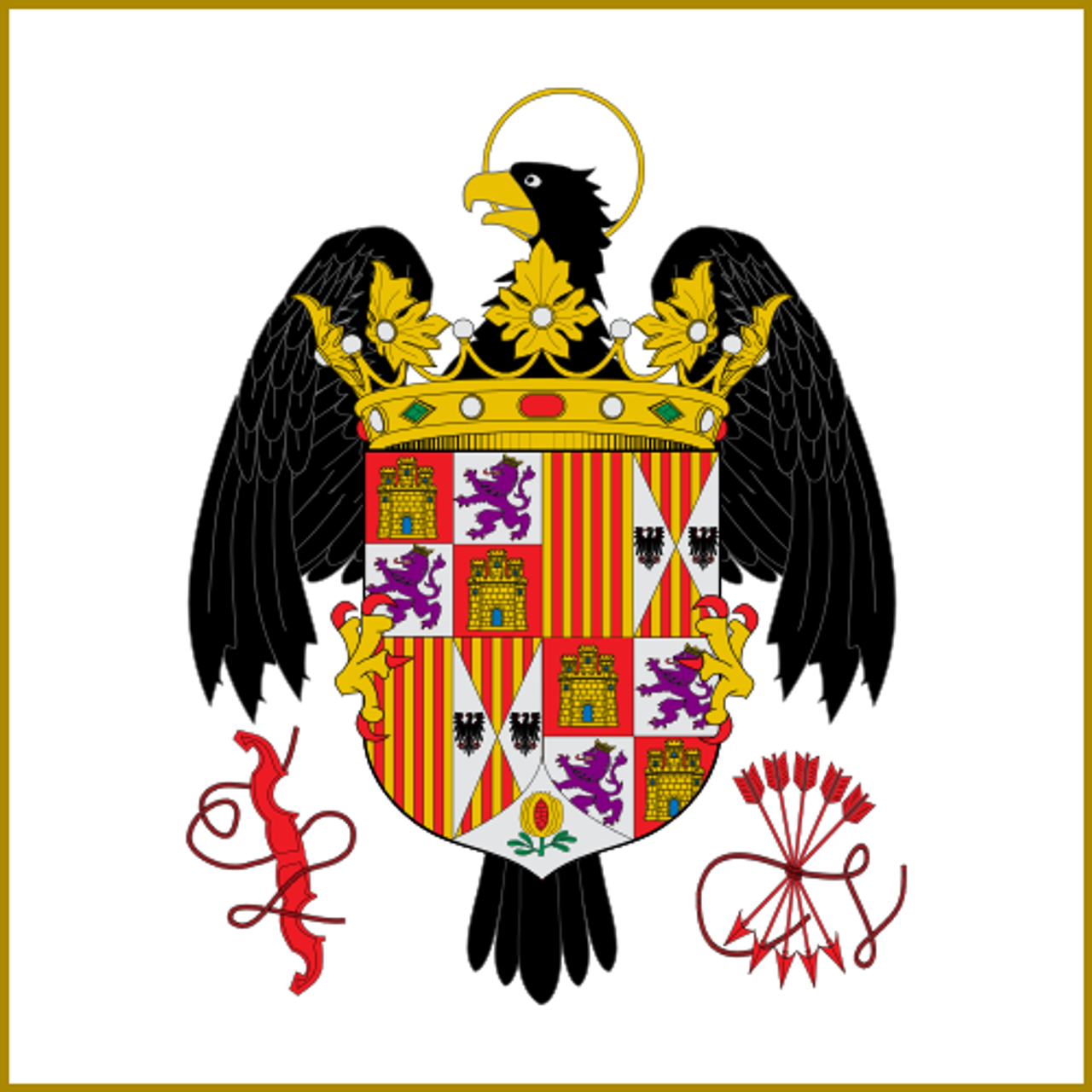 Catholic Monarchs Spain - 1492 Standard