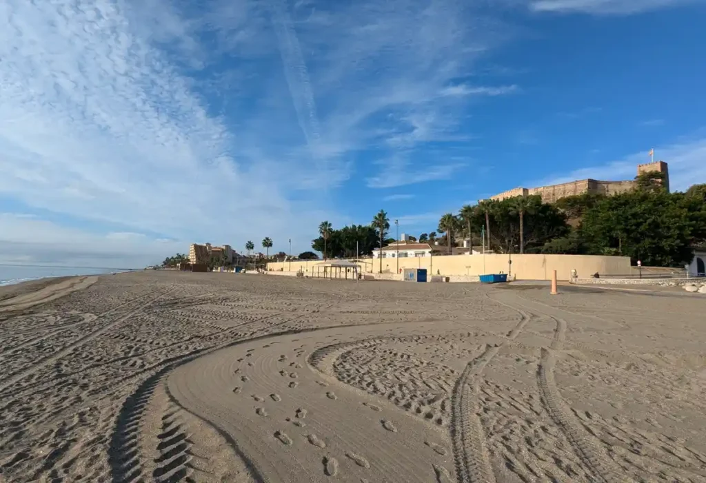 El Castillo Beach Fuengirola Sohail Castle