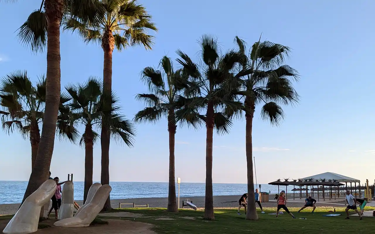 Fuengirola Central Beach Workout