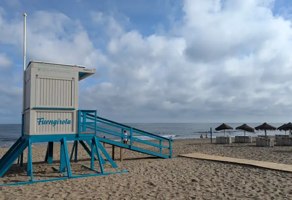 Los Boliches Beach in Fuengirola